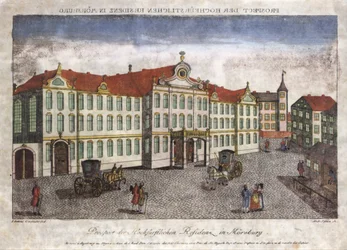Prospect de la résidence princière à Mörsburg
